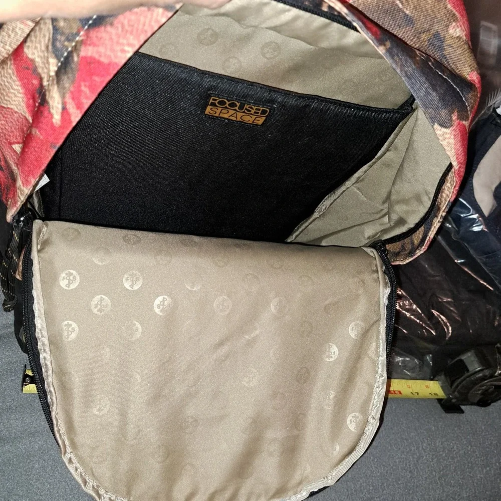 SALE!! NWOT- Tilly Beautiful Poppy and cream BackPack